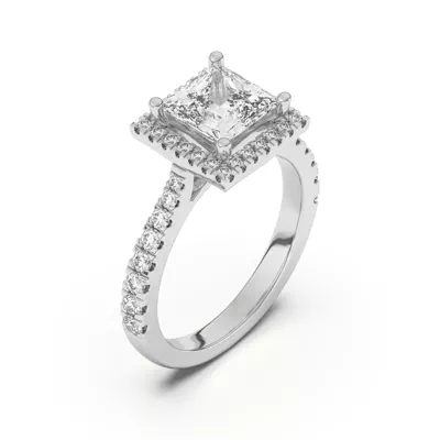 Cici Halo Engagement Ring