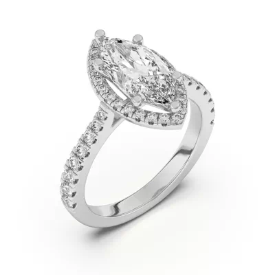 Cici Halo Engagement Ring