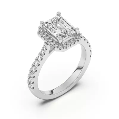 Cici Halo Engagement Ring