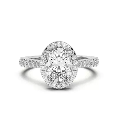 Cici Halo Engagement Ring