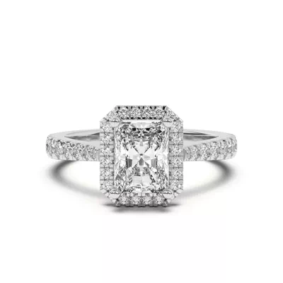 Cici Halo Engagement Ring