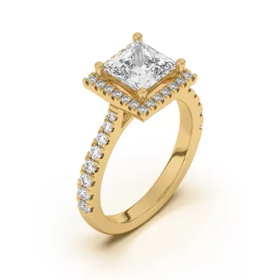 Cici Halo Engagement Ring