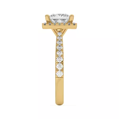 Cici Halo Engagement Ring