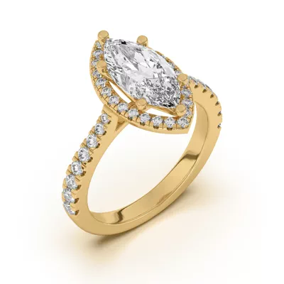 Cici Halo Engagement Ring