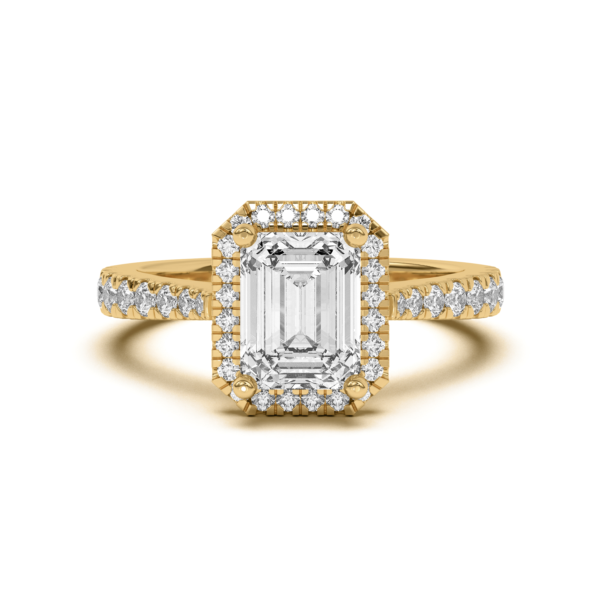 Cici Halo Engagement Ring