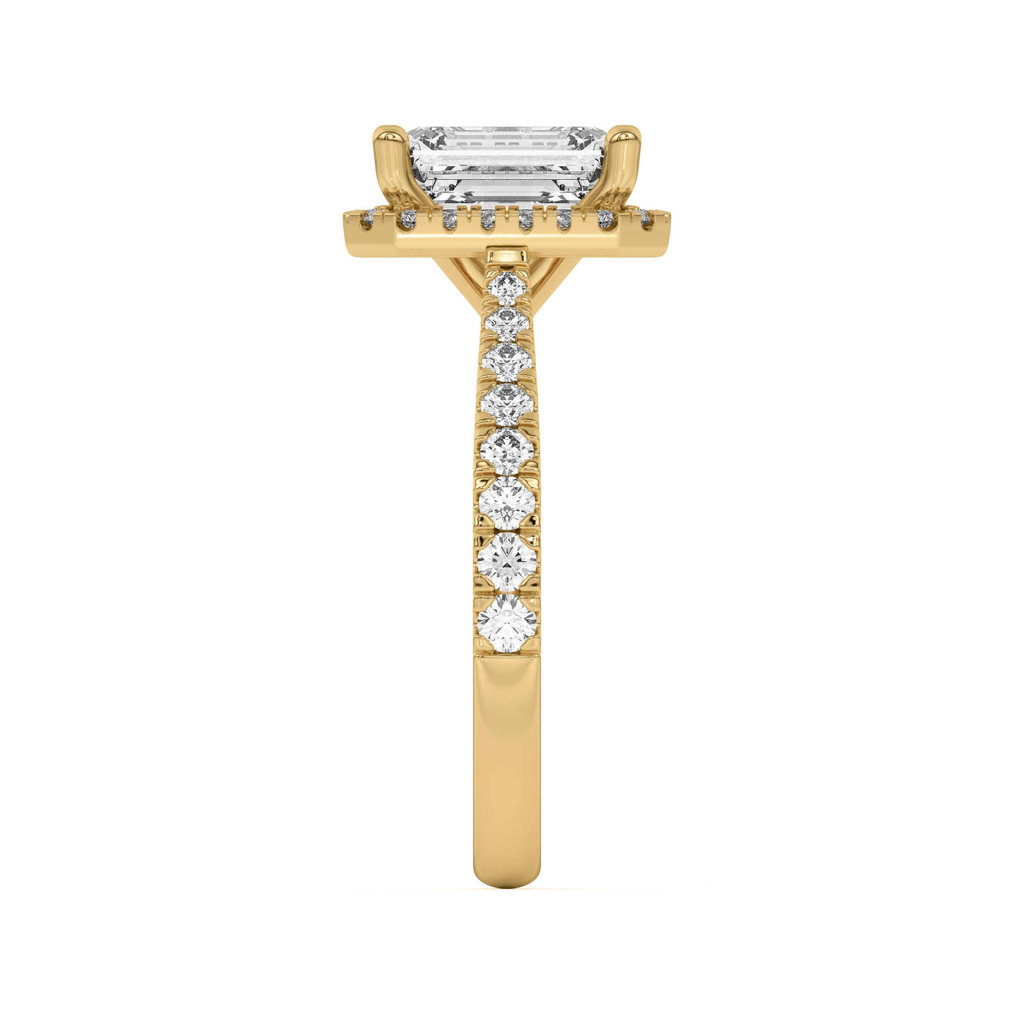 Cici Halo Engagement Ring