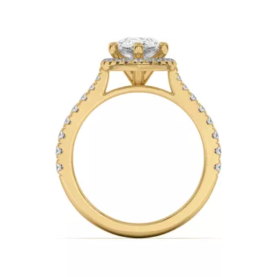 Cici Halo Engagement Ring