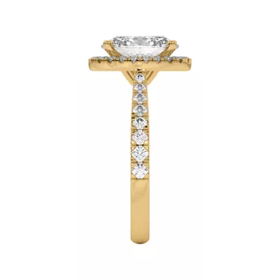 Cici Halo Engagement Ring