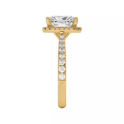 Cici Halo Engagement Ring