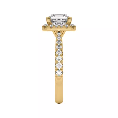 Cici Halo Engagement Ring