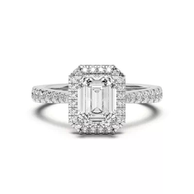 Cici Halo Engagement Ring