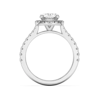 Cici Halo Engagement Ring