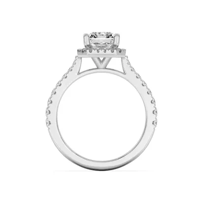 Cici Halo Engagement Ring