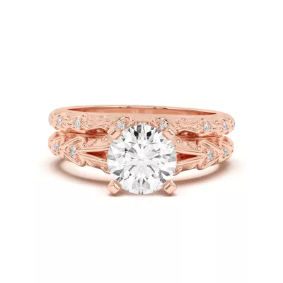 Kathryn Pavé Heart Scroll Band