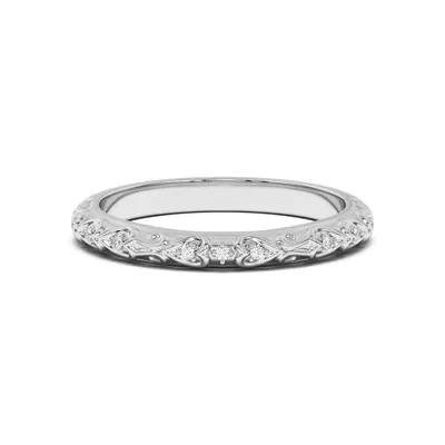 Kathryn Pavé Heart Scroll Band