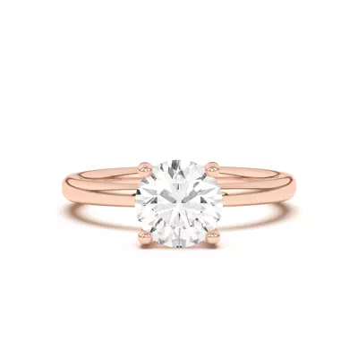 Briana Hidden Pavé Circlet Engagement Ring
