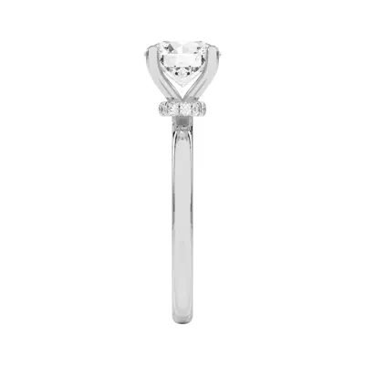 Briana Hidden Pavé Circlet Engagement Ring