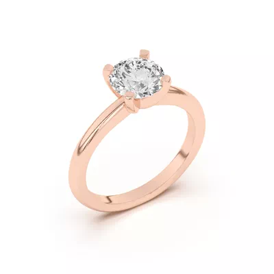 Ascent Solitaire Engagement Ring
