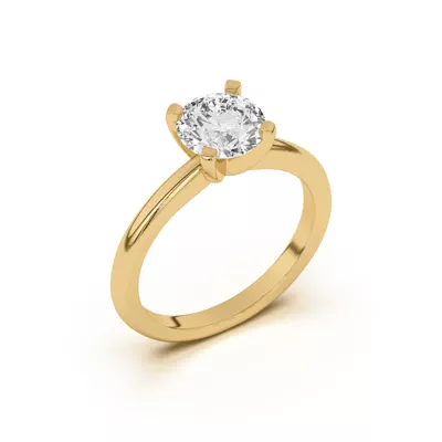Ascent Solitaire Engagement Ring