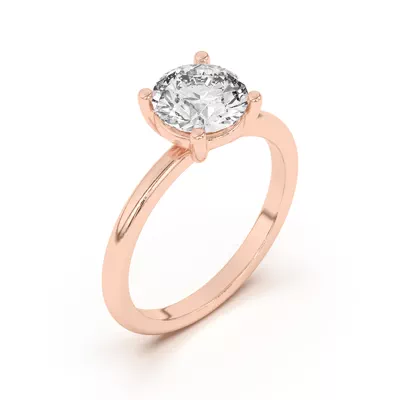 Angie Gallery Solitaire Engagement Ring