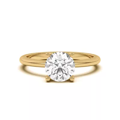 Angie Gallery Solitaire Engagement Ring