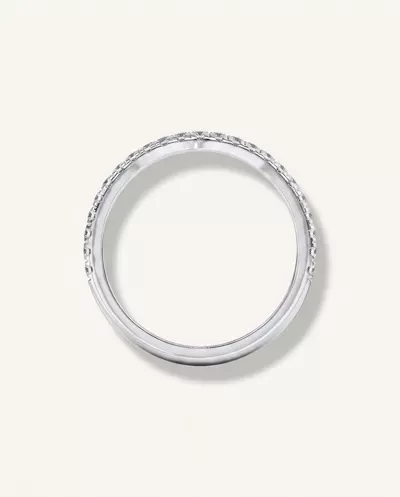 Betsy Petite Curved Lab Pavé Band
