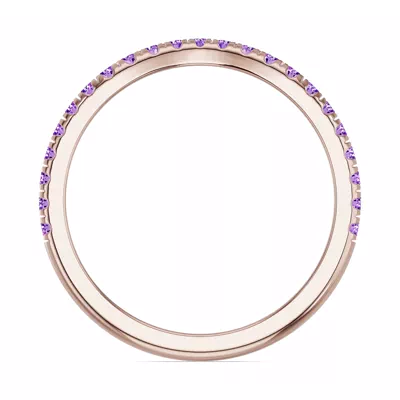 Spectra Amethyst Contoured Band