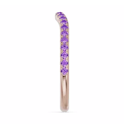 Spectra Amethyst Contoured Band