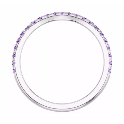 Spectra Amethyst Contoured Band