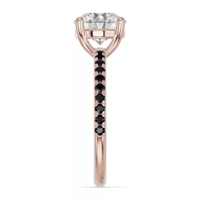 Spectra Black Diamond Engagement Ring