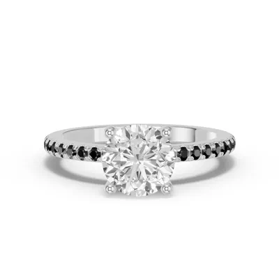 Spectra Black Diamond Engagement Ring
