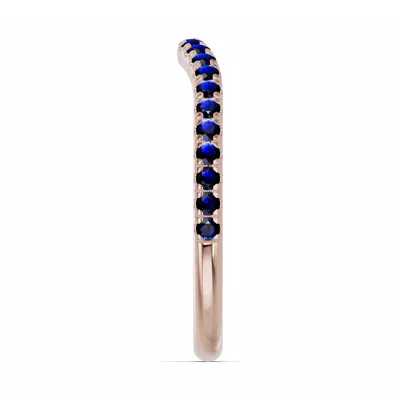 Spectra Sapphire Contoured Band