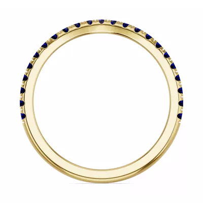 Spectra Sapphire Contoured Band