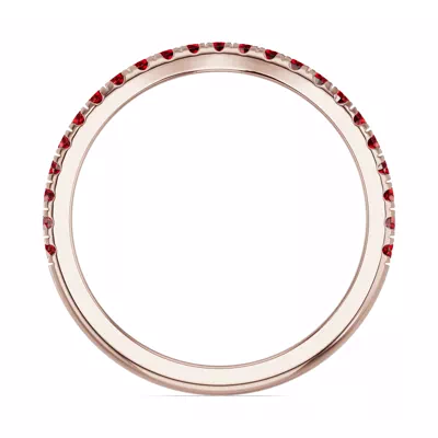 Spectra Garnet Contoured Band