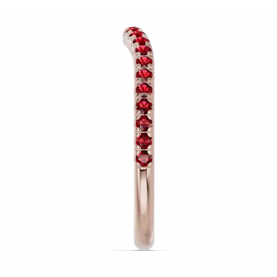 Spectra Garnet Contoured Band