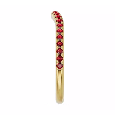 Spectra Garnet Contoured Band