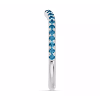 Spectra London Blue Topaz Contoured Band