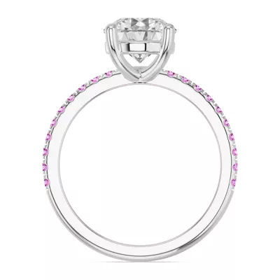 Spectra Pink Sapphire Engagement Ring