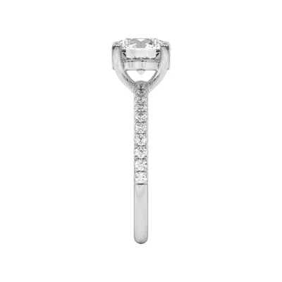 Betsy Petite Pavé Engagement Ring