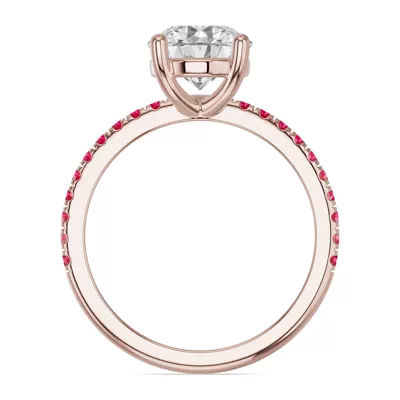 Spectra Ruby Engagement Ring