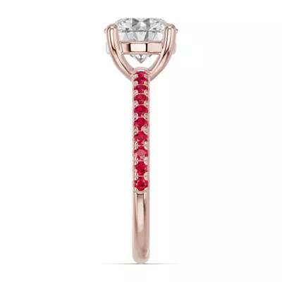 Spectra Ruby Engagement Ring
