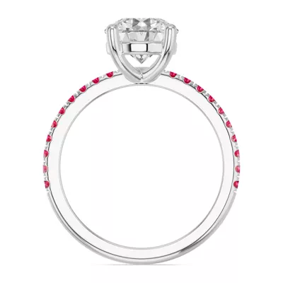Spectra Ruby Engagement Ring