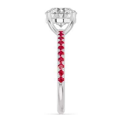 Spectra Ruby Engagement Ring