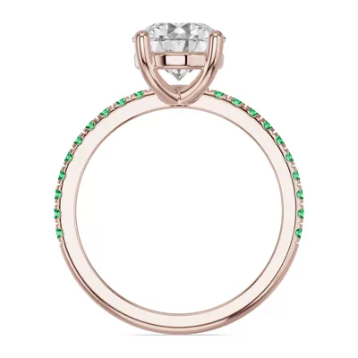 Spectra Tsavorite Engagement Ring