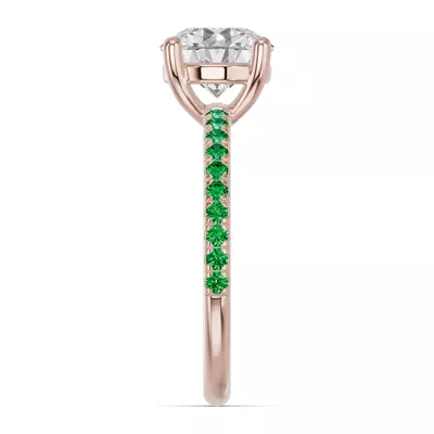 Spectra Tsavorite Engagement Ring