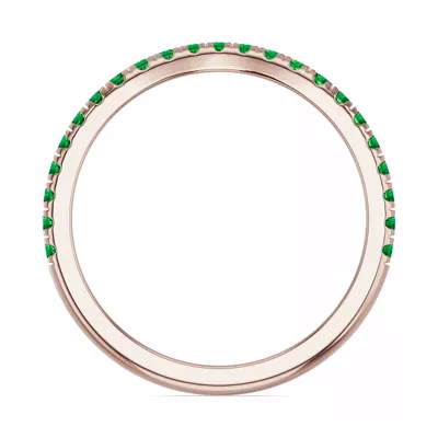 Spectra Tsavorite Contoured Band