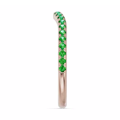 Spectra Tsavorite Contoured Band