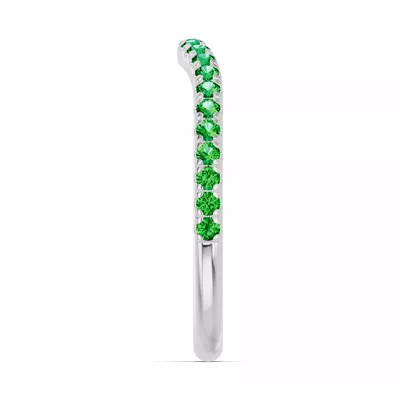 Spectra Tsavorite Contoured Band