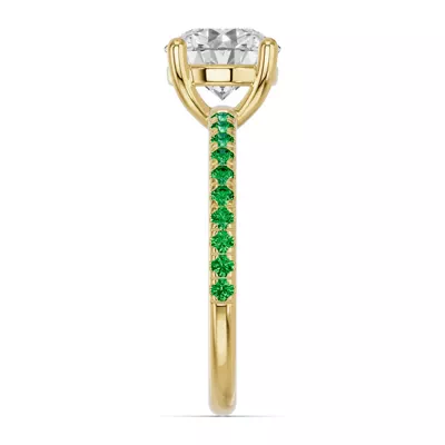 Spectra Tsavorite Engagement Ring