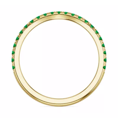 Spectra Tsavorite Contoured Band